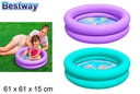 Piscina hinchable redonda fondo decorado bw 61 cm