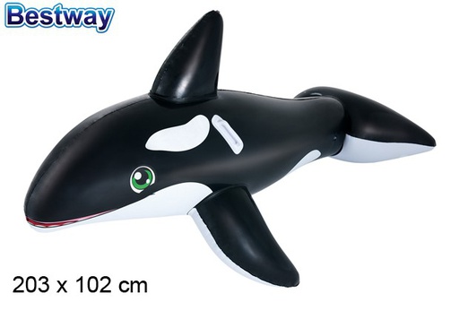 [203039] Colchoneta hinchable orca caja bw 203x102 cm