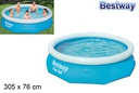 Piscina hinchable aro Fast Set 305 cm