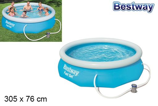 [202959] Inflatable pool Fast Set 305 cm