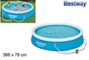Piscina hinchable aro Fast Set 366 cm