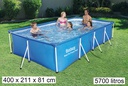 Piscina Splash 5.700 l. 400x211 cm