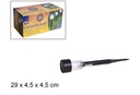 Pack 6 lamparas solar negro 29 cm