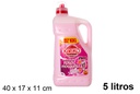 Suavizante rosa Mosqueta Kiriko 5 l.