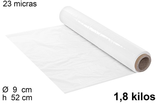 [106151] Pellicola estensibile bianca 23 micron 1,80 kg