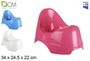 Children's plastic urinal in assorted colors