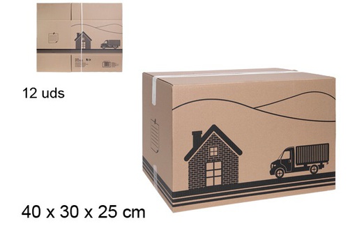 [106144] Boîte en carton multi-usages 40x30x25 cm