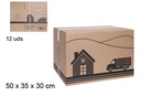 Caja de cartón multiusos 50x35x30 cm