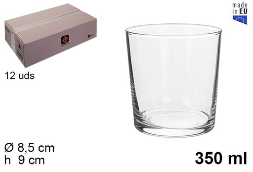 [203287] Bicchiere di vetro per il sidro 350 ml