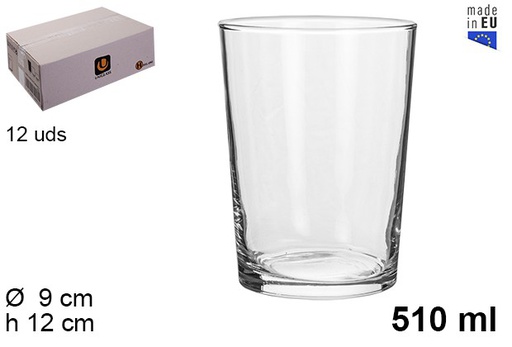 [203288] Vaso cristal sidra maxi 510 ml