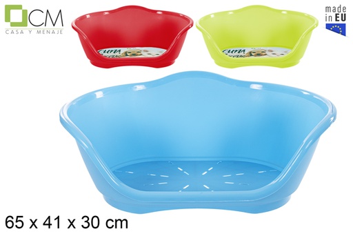 [102978] Berço para animais de estimação cores sortidas 65x41 cm