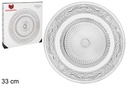 Plato cristal Phoenix 33 cm