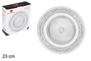 Plato cristal Phoenix 23 cm