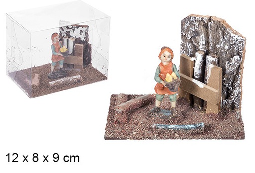 [106300] Figura per presepe di Natale professione 