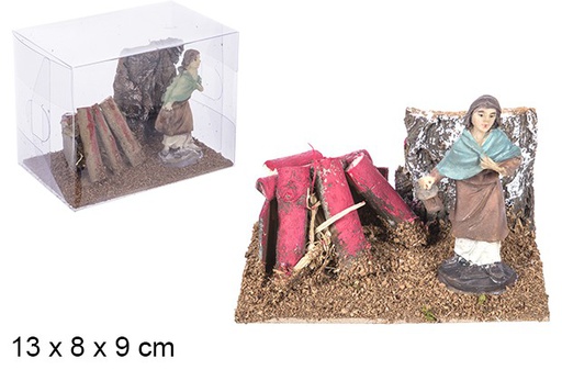 [106301] Figura para presépio de Natal profissão 