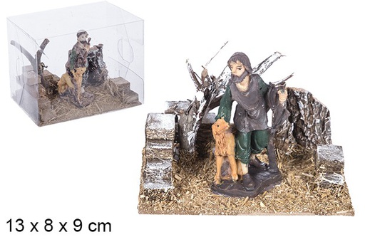 [106302] Figura per presepe di Natale profession 