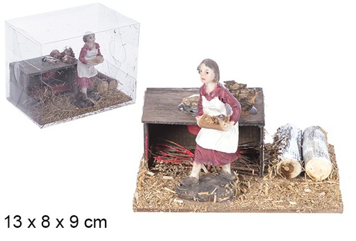 [106305] Figura per presepe di Natale profession 