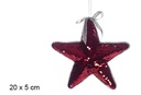 Colgante estrella brillante 20 cm