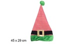 Gorro elfo Navidad 45x29 cm