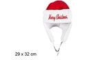 Gorro orejero rojo Navidad 29x32 cm