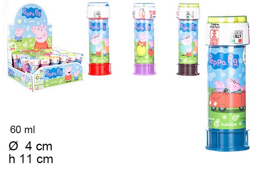 [202607] Tubo pompas de jabón Peppa Pig 60 ml