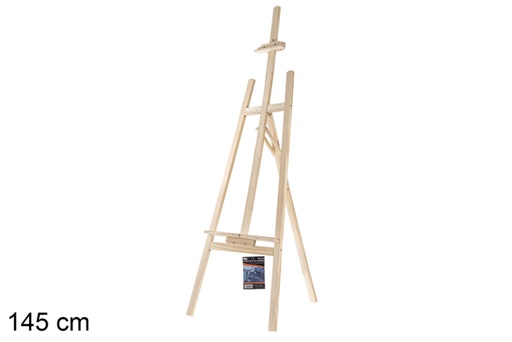 [104832] Cavalete de madeira para pintura 145 cm