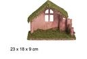 Cabaña madera 23x18x9cm