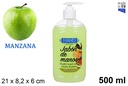Jabón líquido de manos manzana 500 ml