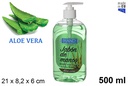 Jabón líquido de manos aloe vera 500 ml