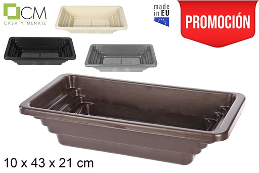 [105790] Plastic vegetable colander for sink assorted colors