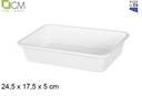 Bandeja plástico blanca nº2