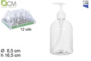 Botella campana con dosificador de gel 500 ml
