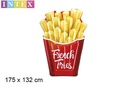 Colchoneta hinchable patatas fritas 175x132 cm