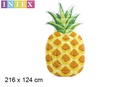 Colchoneta hinchable piña 216x124 cm