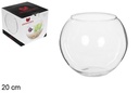 Pecera cristal bola caja regalo 20 cm