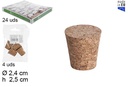 Pack 4 tapones de corcho