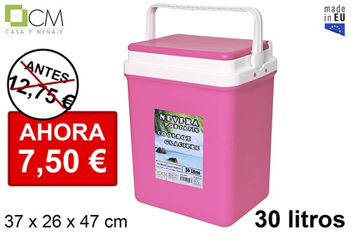 [107848] Pink icebox 30 l.