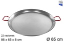 Paella pulida 65cm -la ideal-