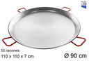 Paella pulida 90 cm - La ideal -