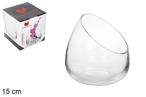 [107643] Florero cristal 15 cm