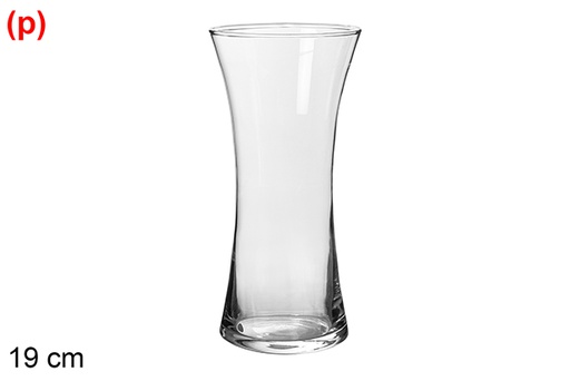 [107734] Florero cristal napoles 19cm