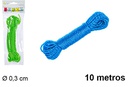 Cuerda tender ropa 10 m.