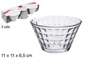 Pack 3 bowl cristal Cuadros