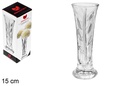 Florero cristal Carmela 15 cm