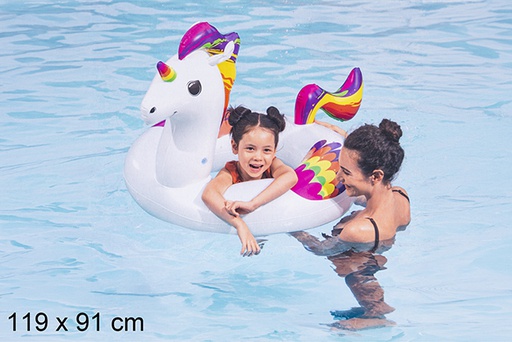 [204265] Flotteur gonflable Fantasy Licorne 119x91 cm