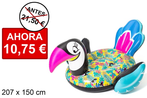 [204300] Disney Fashion toucan gonflable 207x150 cm