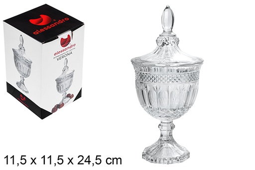 [107957] Bombonera cristal Verona