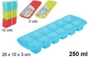 Pack 2 cubiteras colores surtidos 250 ml