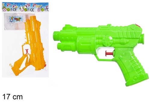 [108464] Pistola de agua colores surtidos 17 cm
