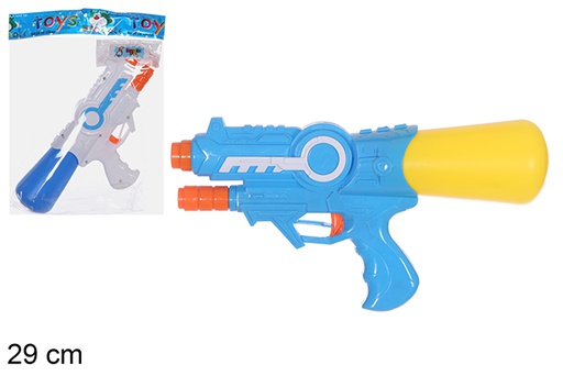 [108499] Water gun with primer assorted colors 29 cm